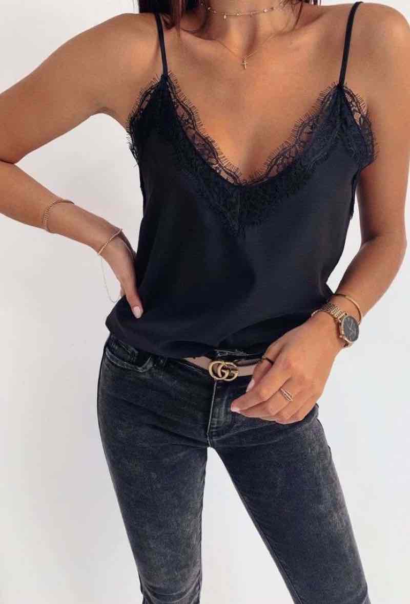 Top Débardeur dentelle