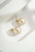 Boucles Perles Blanches