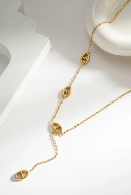 Collier Maillons Ovales